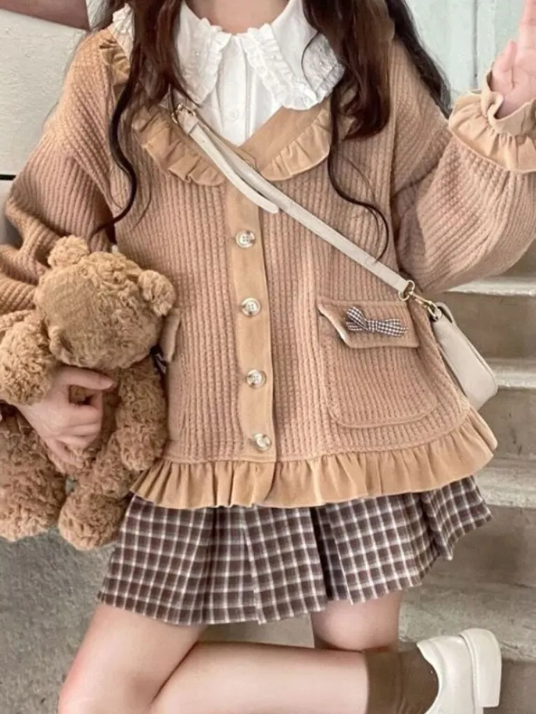 Cozy & Cute Academia Outfit Set