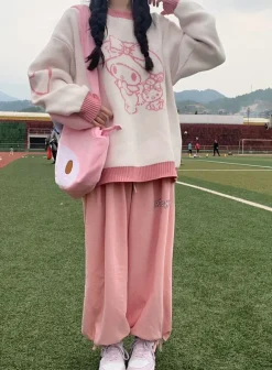 Cozy Kawaii Pastel Knit Pullovers