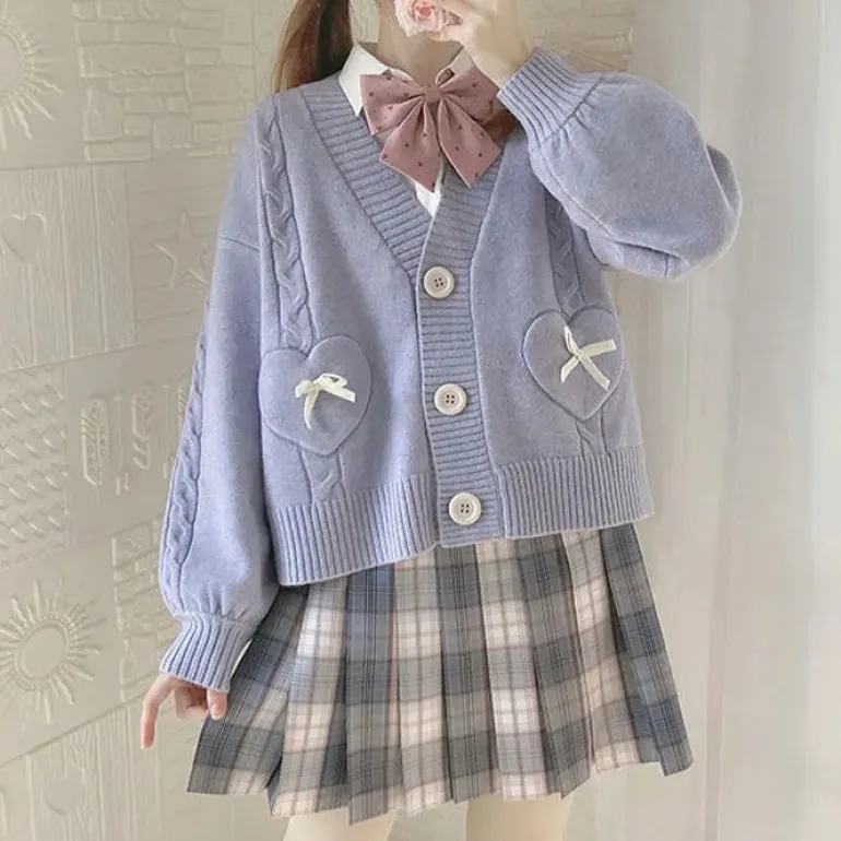 Cozy Textured Knit Cardigan