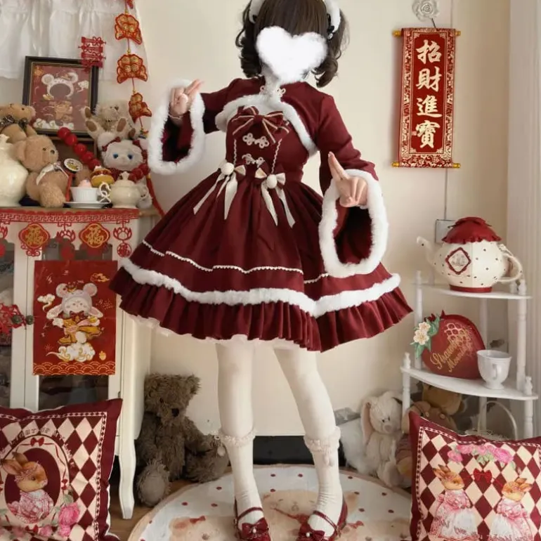 Cozy Winter Wonderland Dress