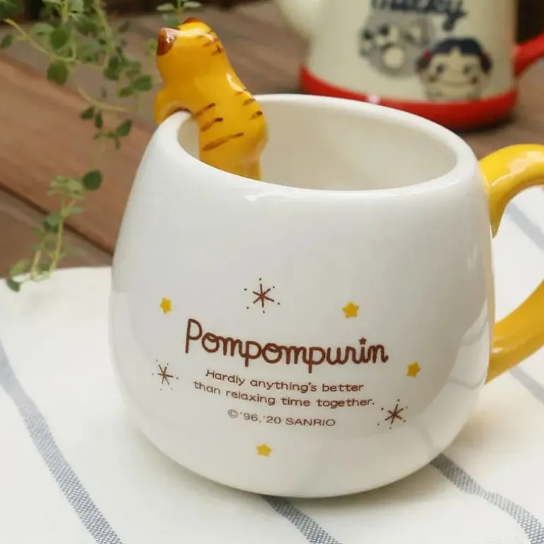 Cozy Yellow Pup Mug