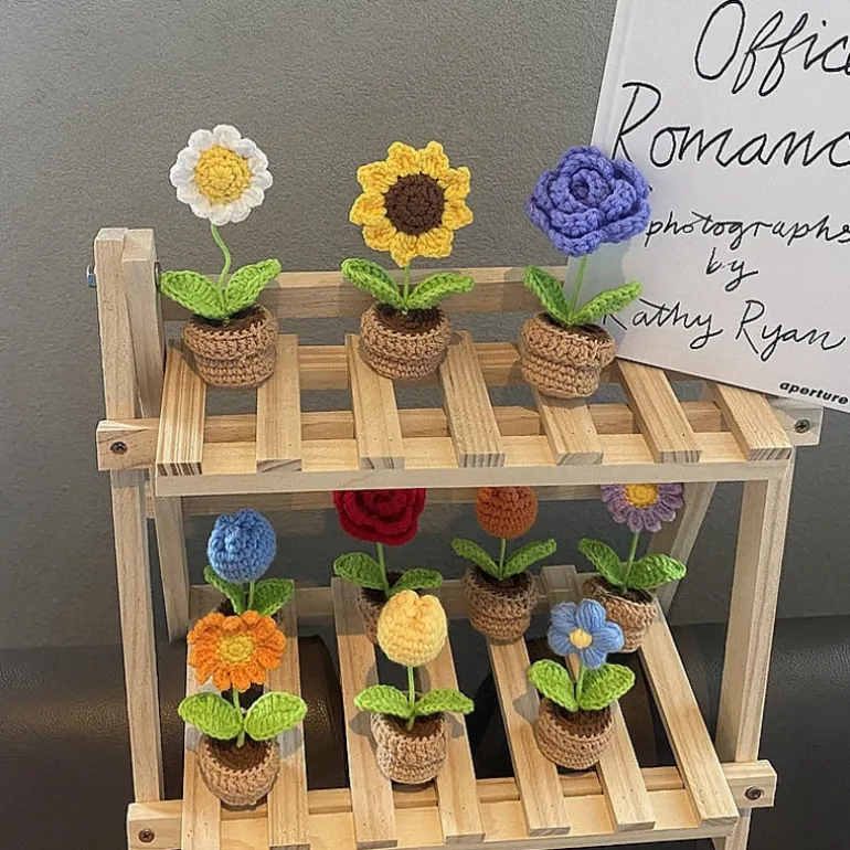 Crochet Flower Pots