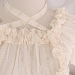 Cropped Ruffled Blouse
