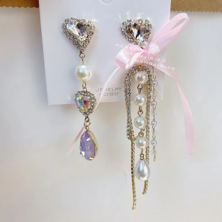 Crystal Princess Drop Earrings