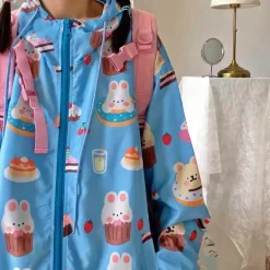 Cupcake Bunny Windbreaker