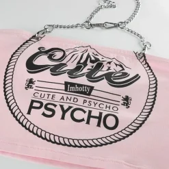 Cute & Psycho Halter Top