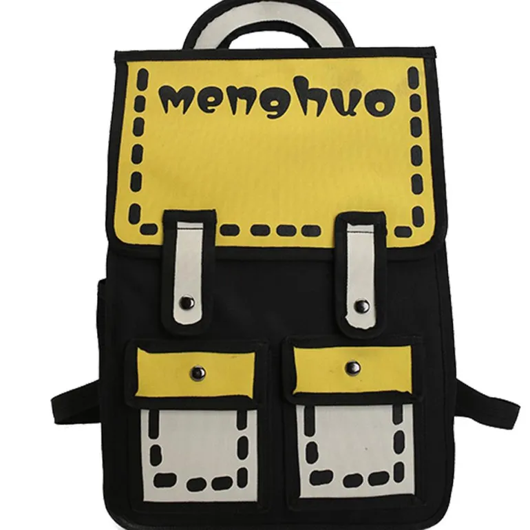 2D Cartoon Backpack
