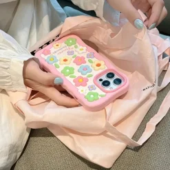 3D Daisy Flower iPhone Case