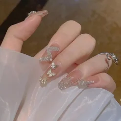 3D Pretty Princess Press On Nails