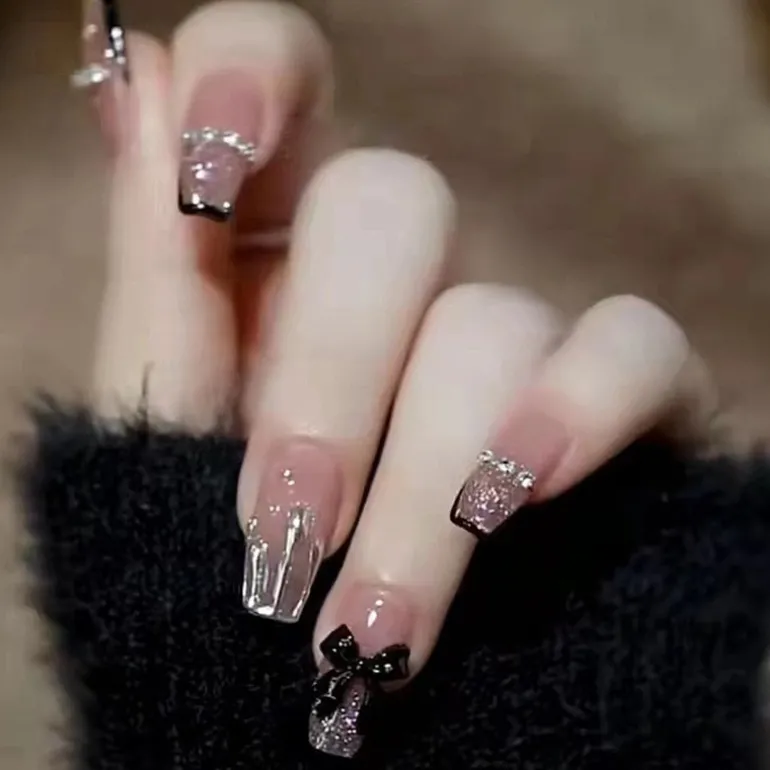 3D Pretty Princess Press On Nails