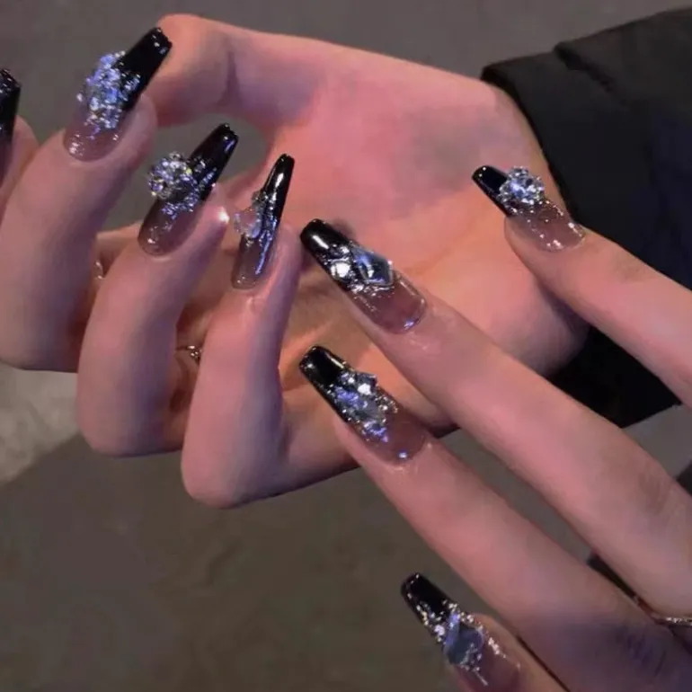 3D Pretty Princess Press On Nails