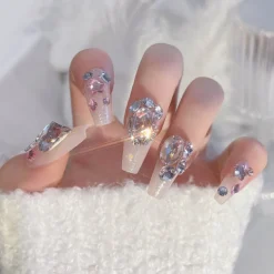 3D Pretty Princess Press On Nails
