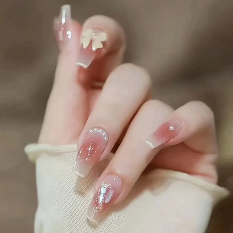 3D Pretty Princess Press On Nails
