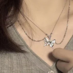 Dainty Butterfly Necklaces