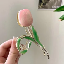 Dainty Floral Hair Claw Clip