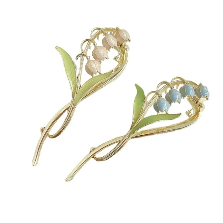 Dainty Floral Hair Claw Clip