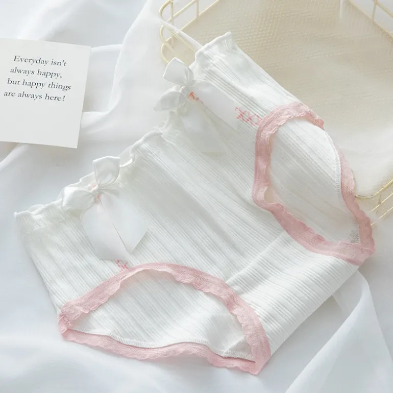Dainty Pink Plaid Underwear