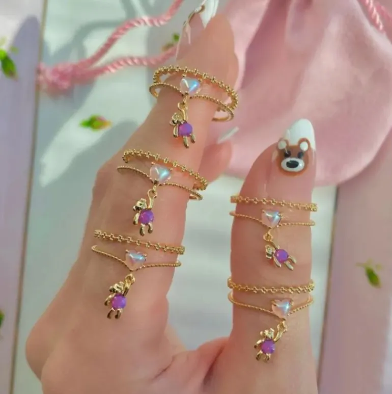 Dainty Stacking Babydoll Rings