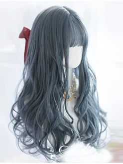 Dark Blue Gothic Wig