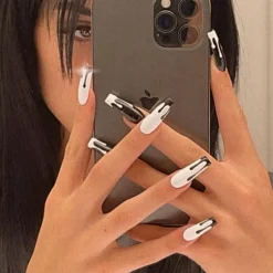 Dark Gothic Press On Nails