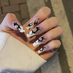 Dark Gothic Press On Nails