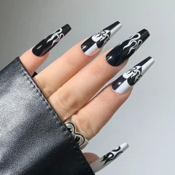 Dark Gothic Press On Nails