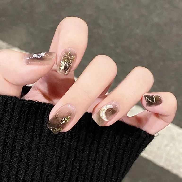 Dark Gothic Press On Nails