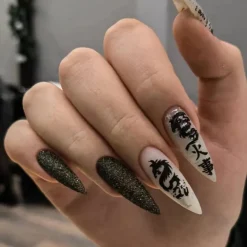 Dark Gothic Press On Nails