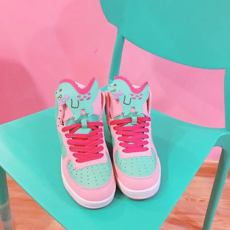 Dinosaur High Top Sneakers