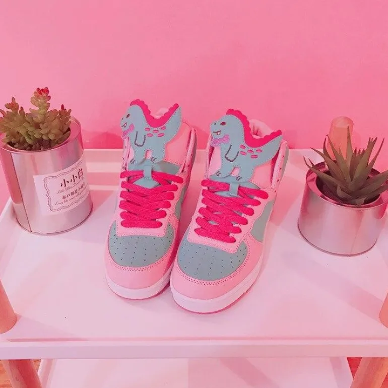 Dinosaur High Top Sneakers