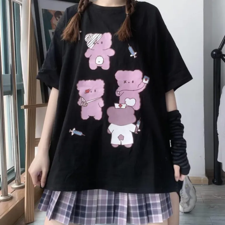 Doctor Bear Menhera Oversized Tee