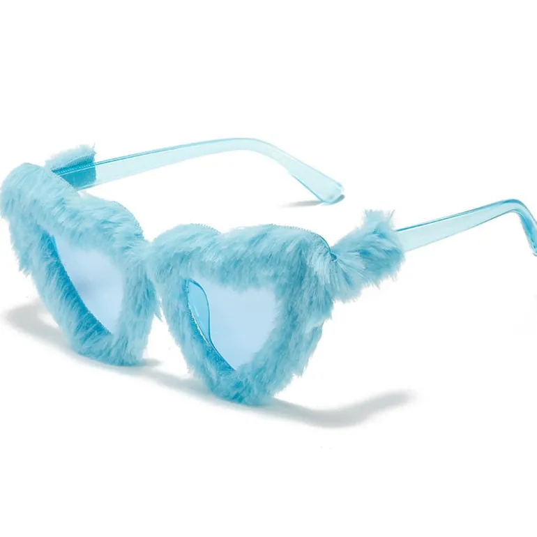 Doll Vibes Retro Heart Shaped Sunglasses