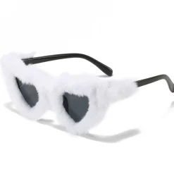 Doll Vibes Retro Heart Shaped Sunglasses