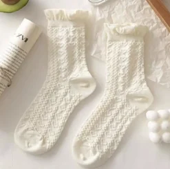 Dollette Floral Lace Socks
