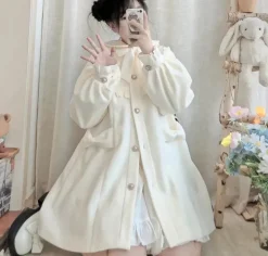 Dolly Cream Button Up Jacket