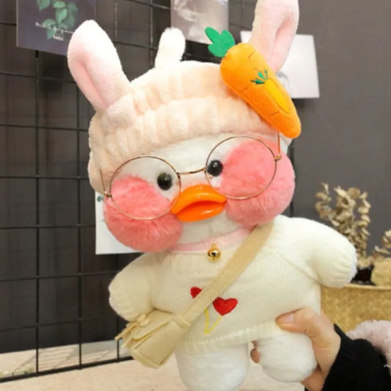 Dress Up Duckling Plush Doll