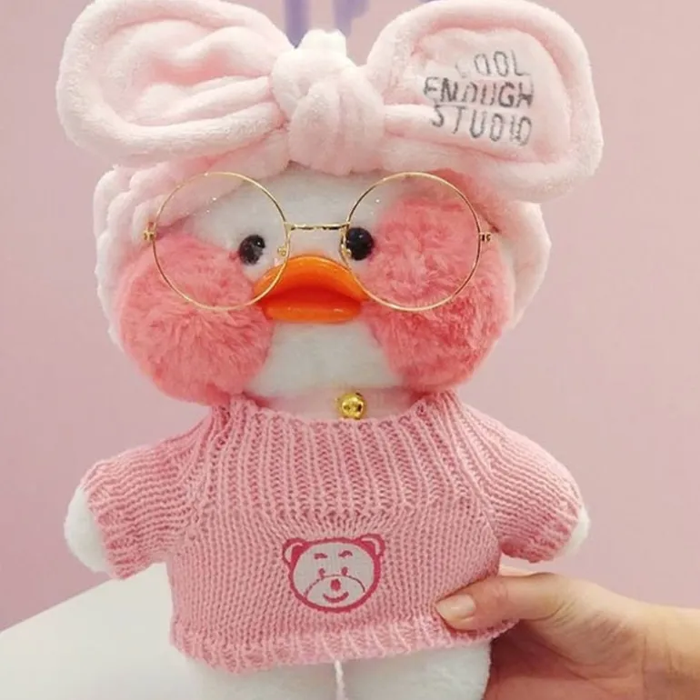 Dress Up Duckling Plush Doll