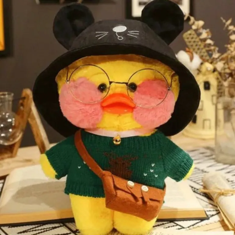 Dress Up Duckling Plush Doll