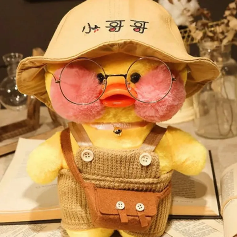 Dress Up Duckling Plush Doll
