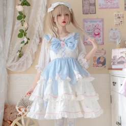 Drippy Polkadot Dress