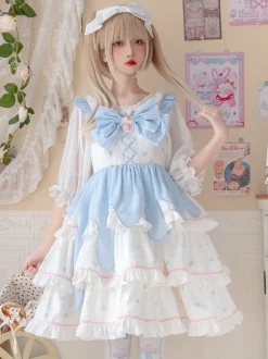 Drippy Polkadot Dress