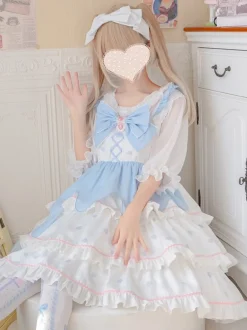 Drippy Polkadot Dress