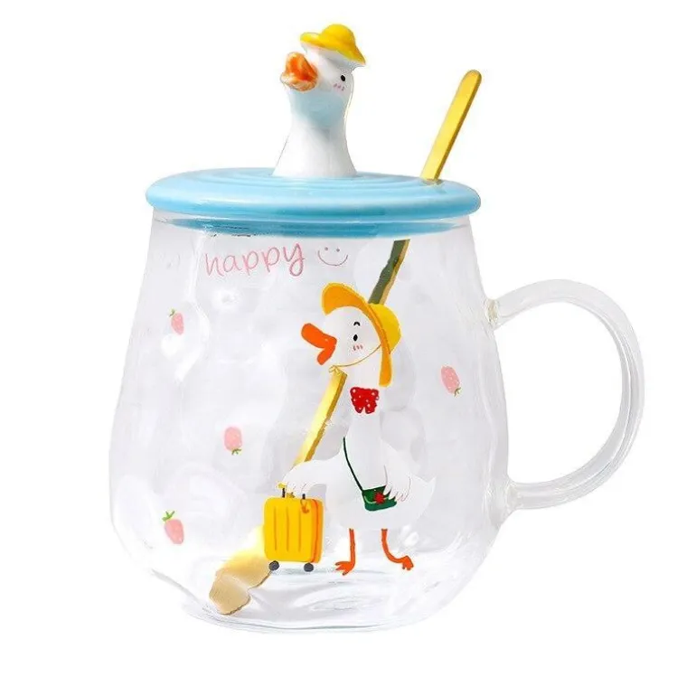 Duck Duck Goose Mug With Lid