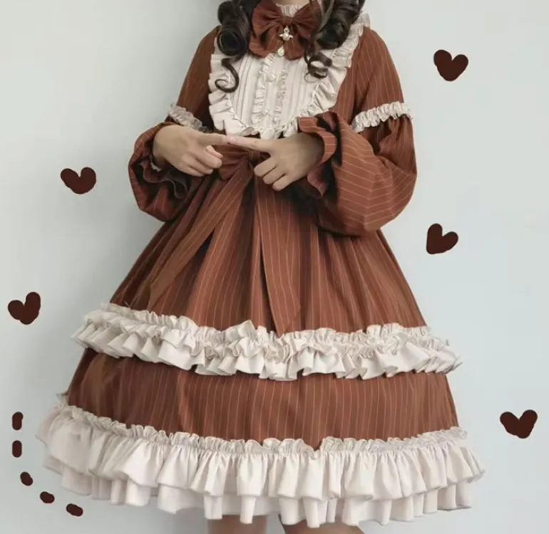 Dusty Pink Maid Dress