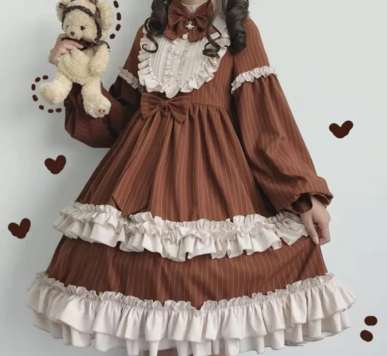 Dusty Pink Maid Dress