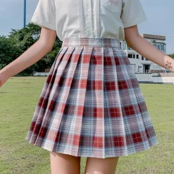 Electric Plaid Skirt (17 Colors)