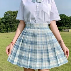 Electric Plaid Skirt (17 Colors)