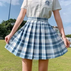 Electric Plaid Skirt (17 Colors)