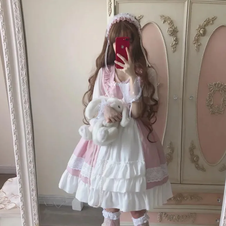 Elegant Victorian Maid Dress