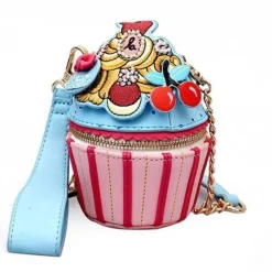 Embroidered Cupcake Handbag